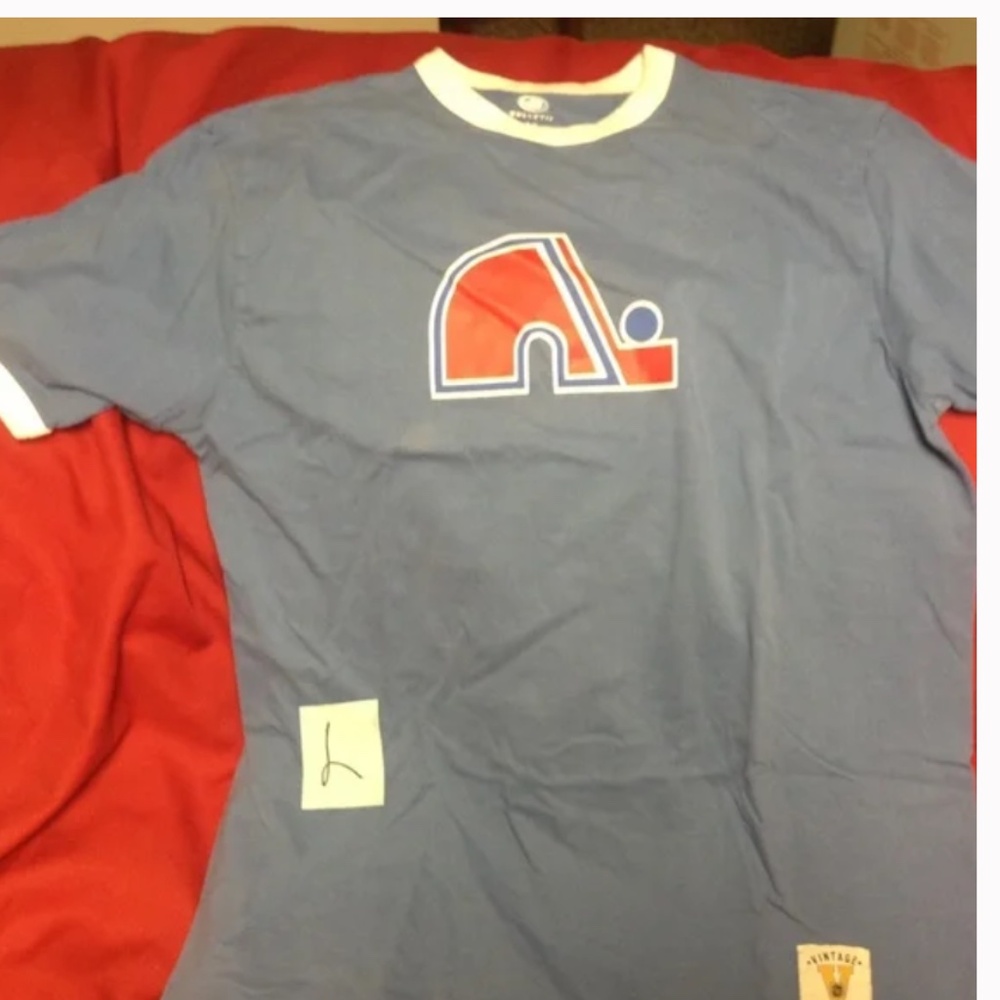 NHL QUEBEC Nordiques tshirt